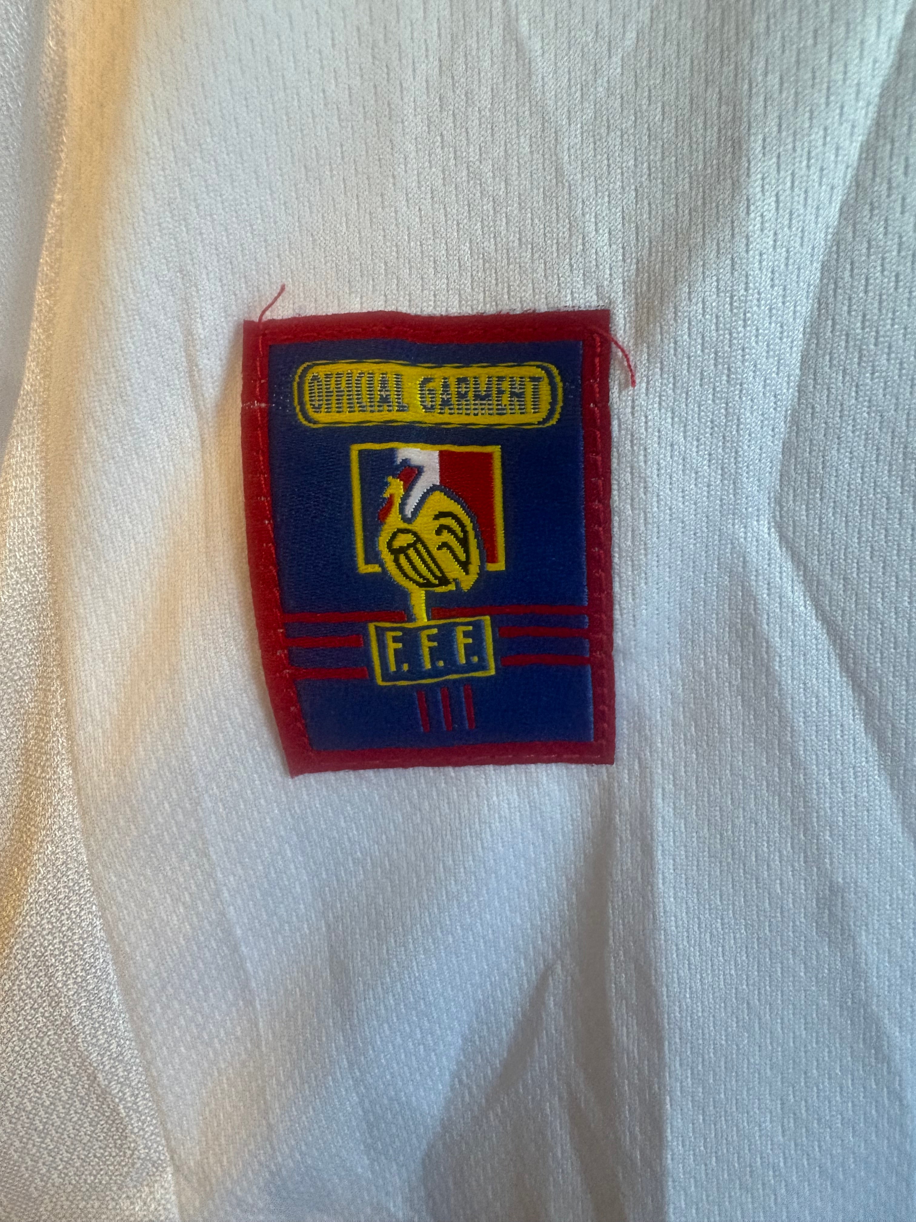 1998 France Away Retro Jersey #10 Zidane