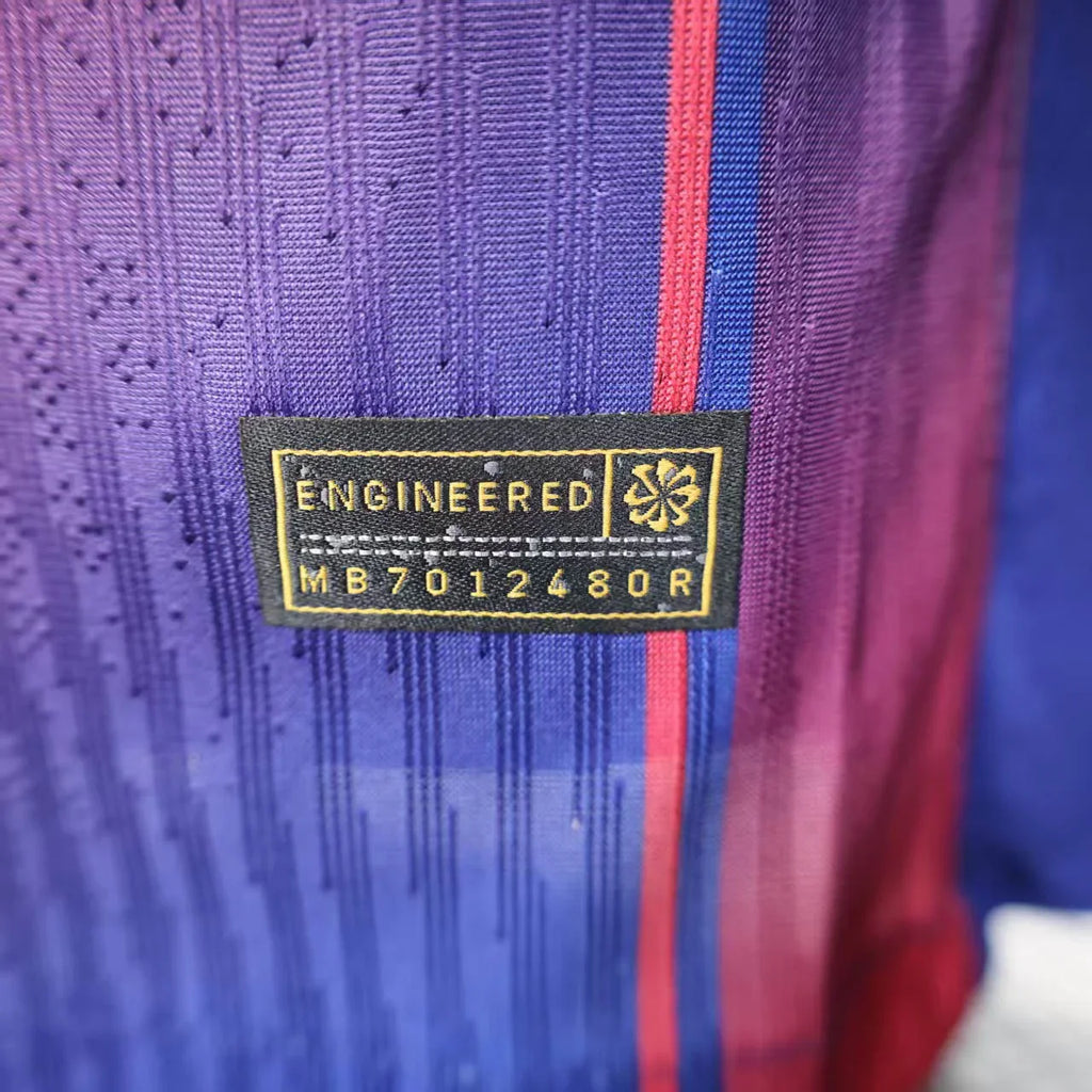 2025/2026 Player Version Barcelona Home Football Shirt